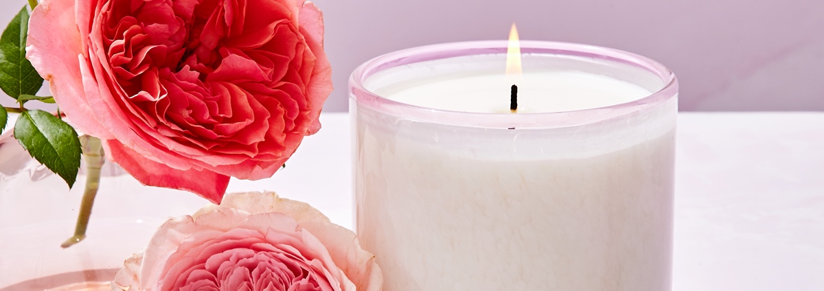 Blush Rose Candle